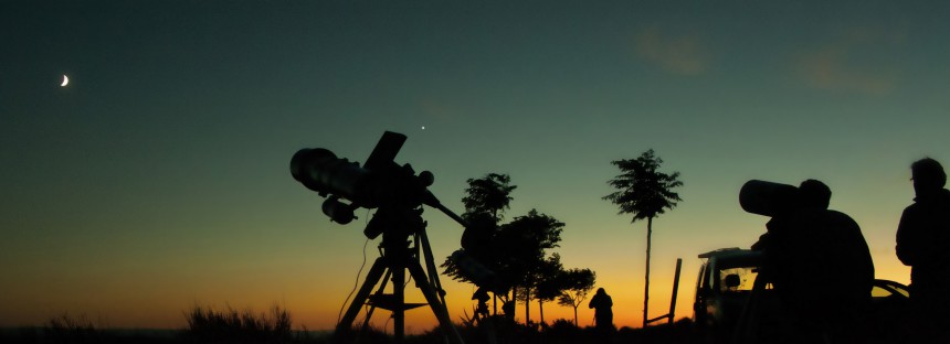 Viaje de observación del cielo