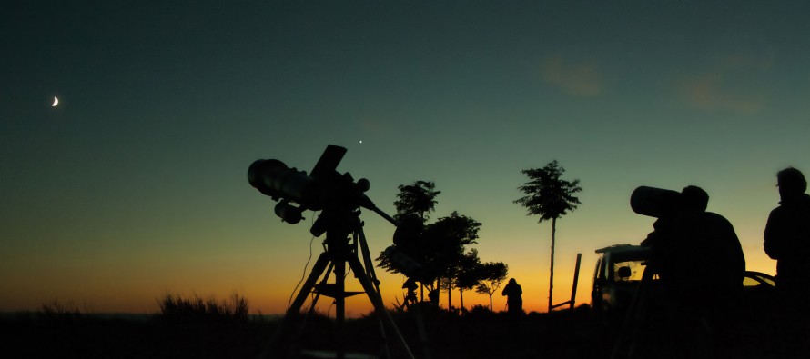 Viaje de observación del cielo