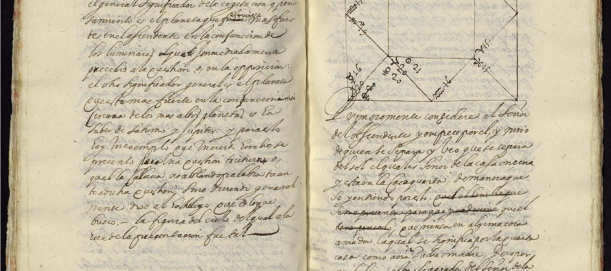 Manuscrito de Astrología Judiciaria