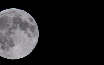 Luna llena después de 38 años en Navidad