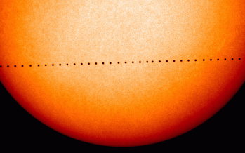 El mas pequeño enfrenta al Gigante (Transito Mercurio – Sol)