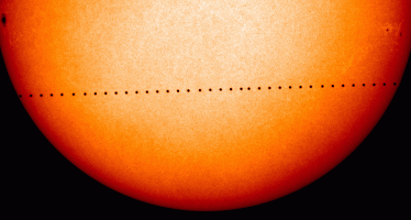 El mas pequeño enfrenta al Gigante (Transito Mercurio – Sol)